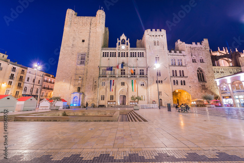 Palace of the archbishops of Narbonne, France