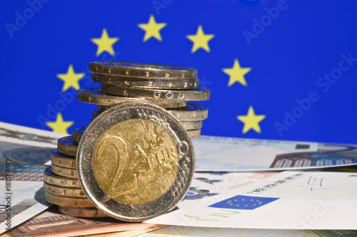 euro mannaie devise argent européen étoile pièce billet change cours 