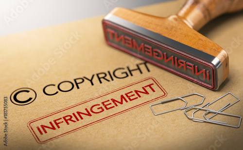 Intellectual Property Rights Concept, Copyright Infringement