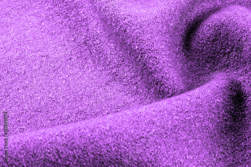 texture, pattern. woolen cloth for outerwear lilac. Visually intriguing, Mood is a wrapped lilac wool covering of Twill, ideally suited for use in your design
