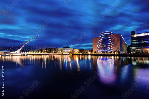 Samuel Beckett Bridge Dublin, Ireland