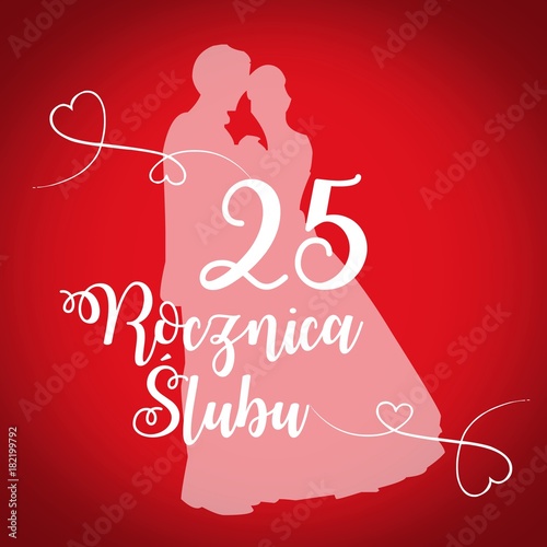 25 rocznica ślubu