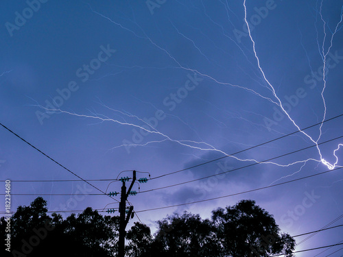 Lightening in an Electrical Storm