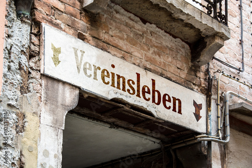 Schild 226 - Vereinsleben