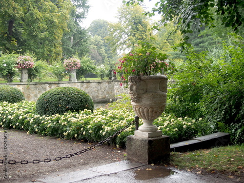 Ogrody przy zamku w Łańcucie