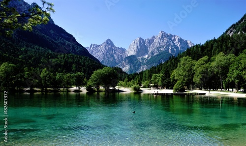 Wunderschöner Jasna See in Kranjska Gora