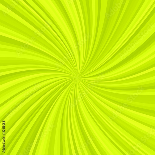 Abstract spiral rays background from radial swirling stripes - vector illustration