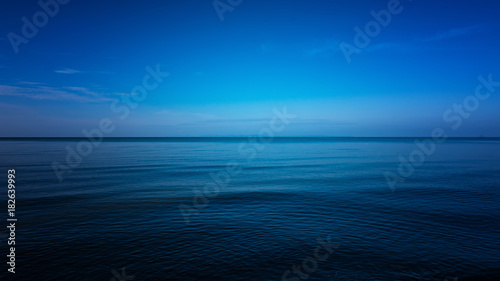 Dark and Blue ocean, Vast ocean and calm