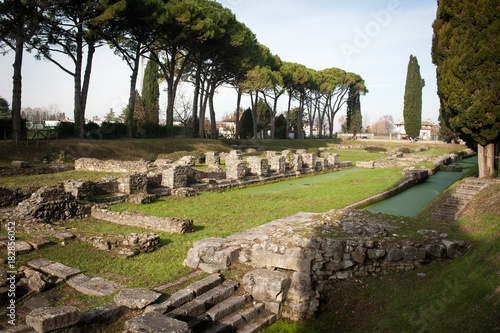 Area archeologica di Aquileia, Domus di Tito Macro, vista panormaica