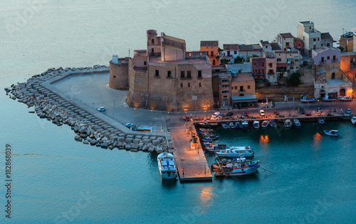 Castellammare del Golfo sea bay, Sicily, Italy