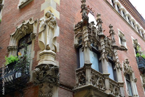 Els Quatre Gats (The Four Cats) on the ground floor of Casa Martí, Barcelona, Catalonia, Spain.