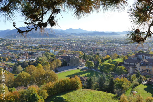 Bergamo - panorama dal Parco delle Rimembranze