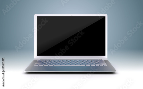 Modern Ultrabook Laptop Computer