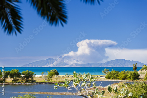 View To Montserrat With Caribbean Foreground, Antigua