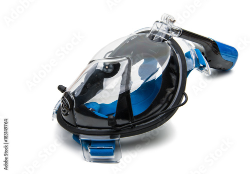 mask for diving isolated