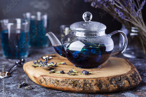 Thai blue tea anchan