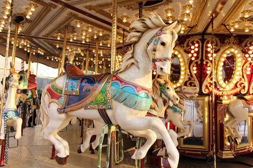 Vintage carousel horse