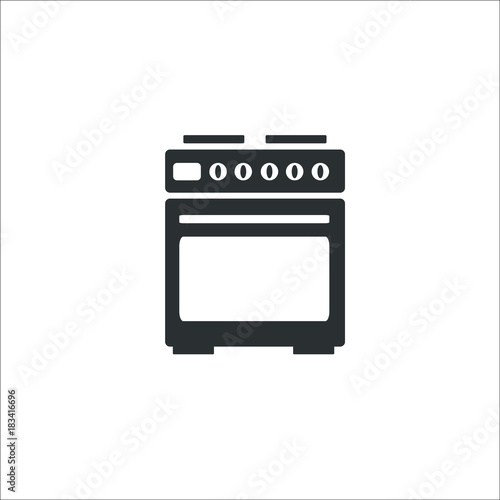 Kitchen stove icon