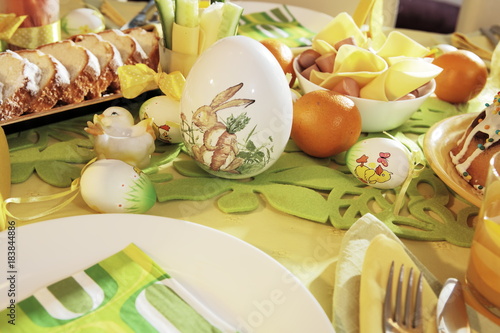 Wielkanoc - Stół wielkanocny
