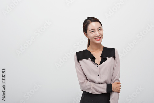 beautyful korean business woman