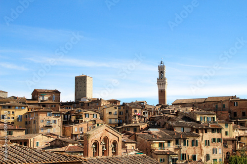 italien, architektur, stadt, toskana, bauwerk, siena