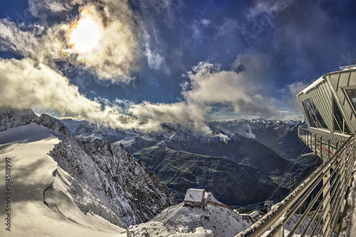 Courmayeur da Punta Helbronner