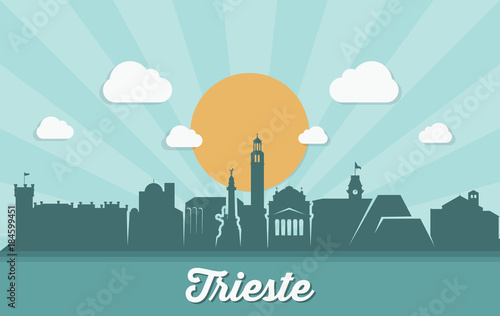 Trieste skyline - Italy 