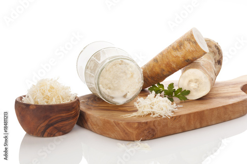Healthy Horseradish sauce and root