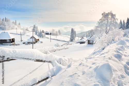 Winter in Transylvania