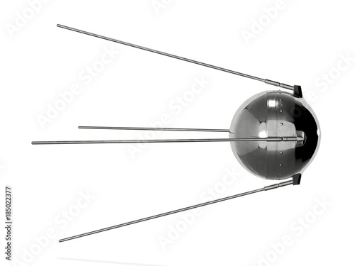 First satellite 3d rendering