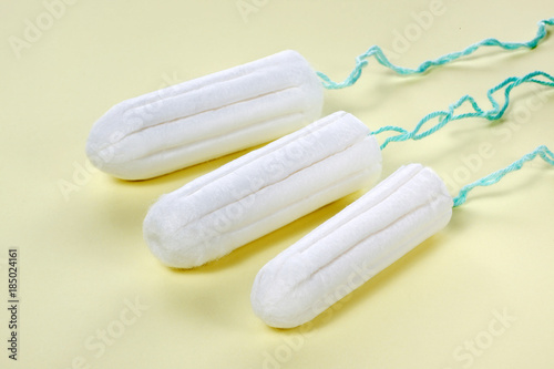 tampons, isolated