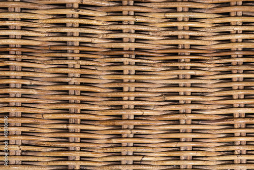 Wicker rattan texture