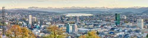 Panorama von Zürich