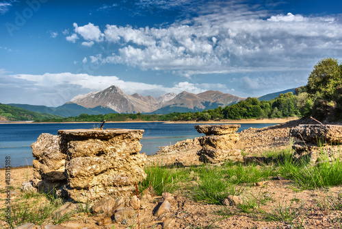 Seenlandschaft im Gran Sasso Nationalpark