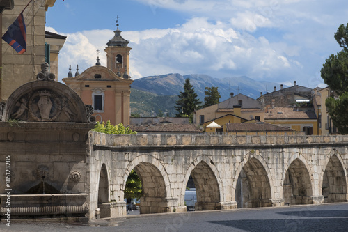 Sulmona (Abruzzi, Italy), historic buildings