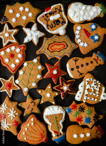 Christmas gingerbreads.