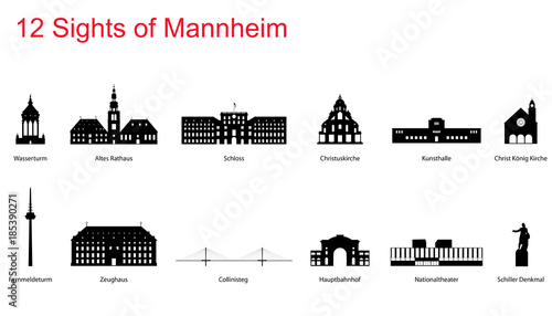12 Sights of Mannheim