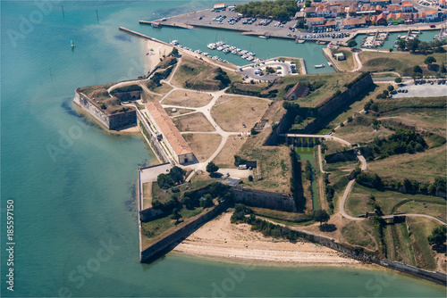 Fort du Chateau d'Oléron à l'ouest de la France