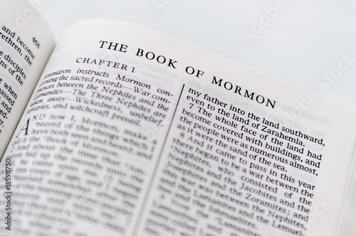 The Book Of Mormon, from the Church of Jesus Christ of Latter Day Saints