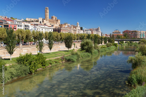 River Segre through Lleida