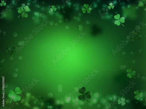 St. Patrick's Day, Green background by a St. Patrick's Day.
