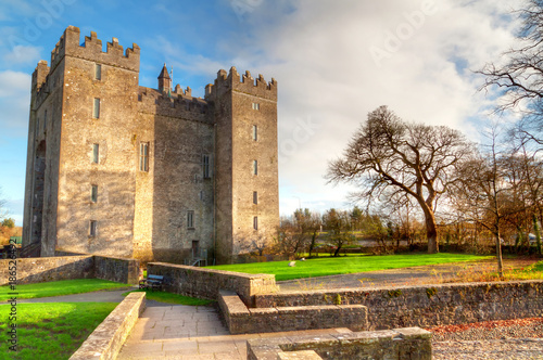 Bunratty castle in Co. Clare, Ireland