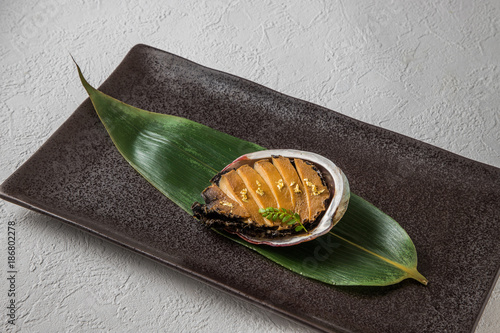 あわび料理 Luxury abalone dishes Japanese food