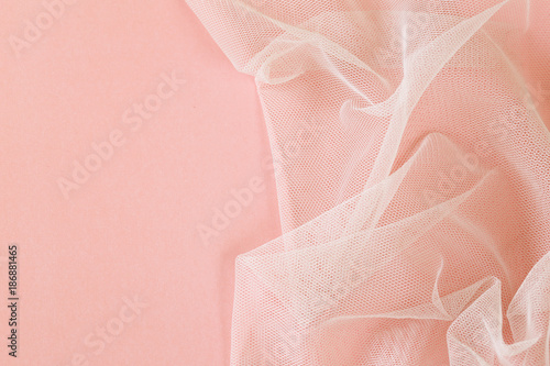 background with transparent organza cloth texture