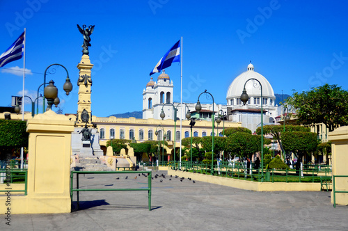 Plaza Libertad in capital of Salvador 