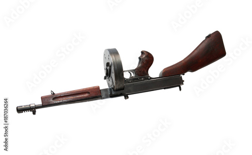 Old USA Submachine Gun