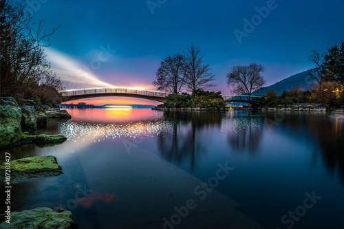 Nacht in Bielersee - Schweiz