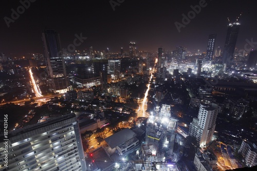 Aerial of view of Elphinstone, Mumbai, India