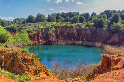 Salento: Otranto, bauxite quarry