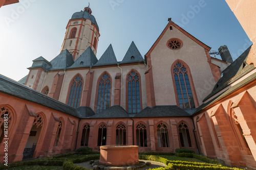 Catholic church St. Stephan in Mainz, Germany